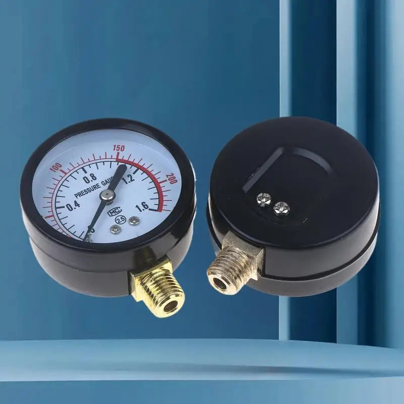 Air Compressor Pressure Gauge 0-10/0-12/0-25 Bar | DIY Tool Pressure Gauge Axl