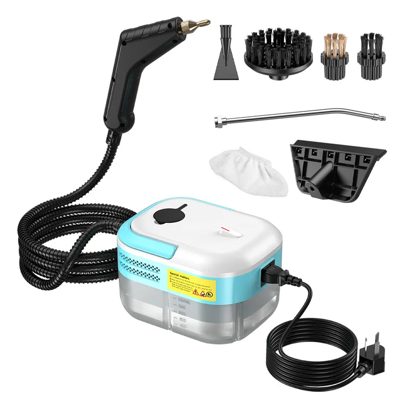 BALASHOV Handheld Steam Cleaner – Kitchen, Car & Home Handheld Steam Cleaner Axl Blue 110 V