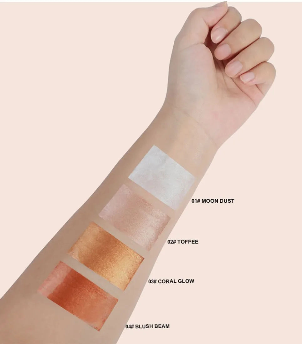 Vegan Liquid Highlighter – Shimmery Face & Body Glow Makeup Liquid Highlighter Axl