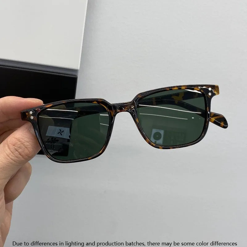 Square Vintage Mirror Sunglasses – UV400 Shades for Men & Women Fashion Sunglasses Axl