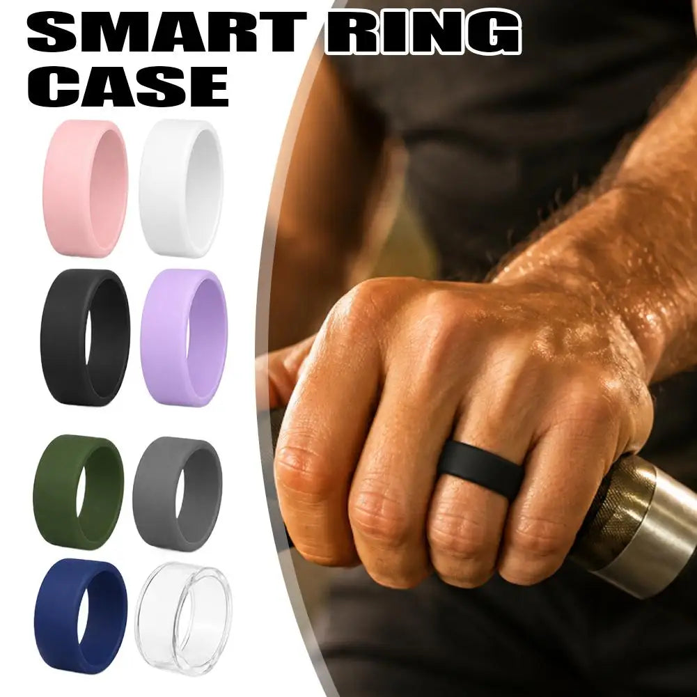 Silicone Case for Oura Ring 5 – 8-Pack Protective Cover Smart Ring Case Axl