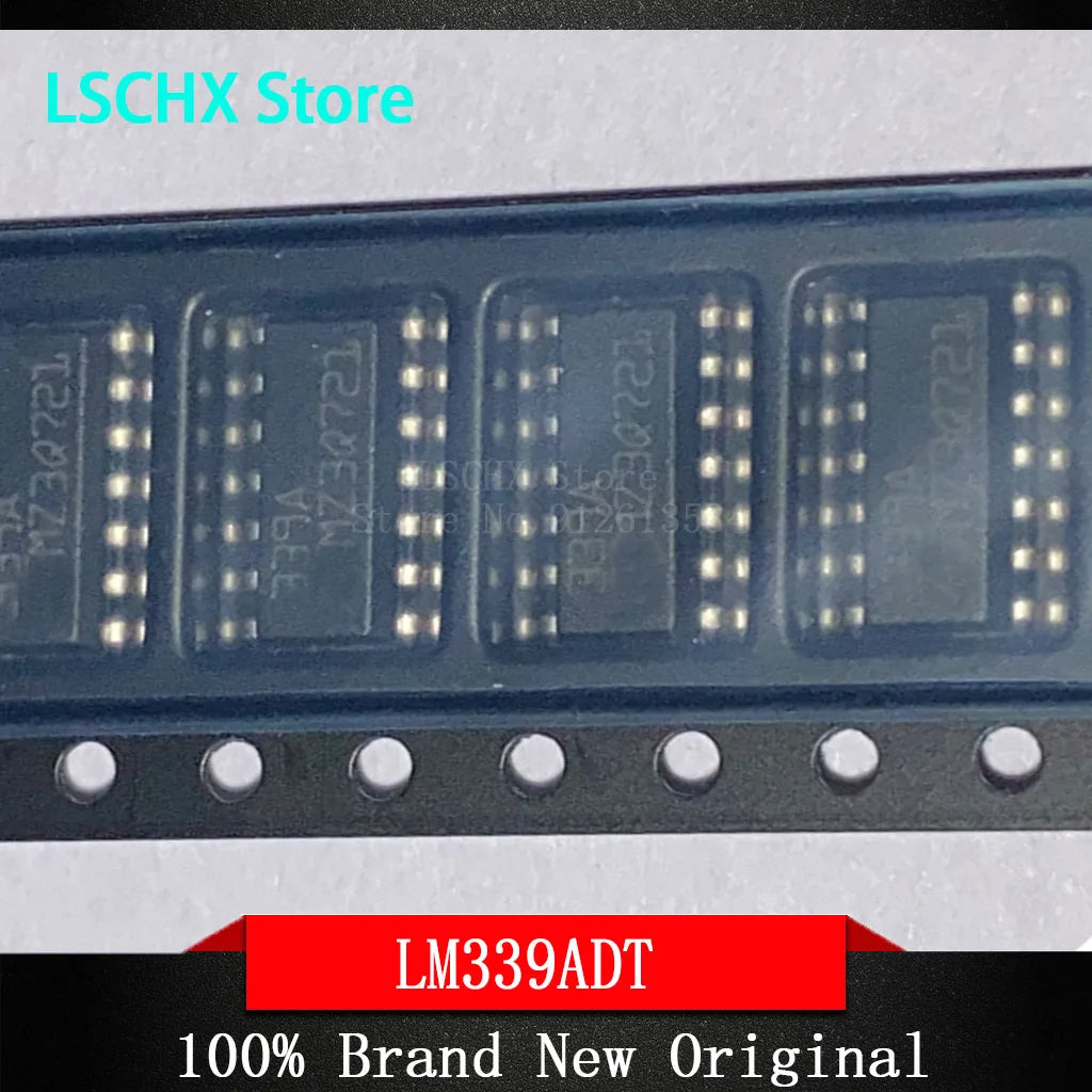 10pcs LM339AD SOIC-14 Quad Differential Comparator IC Chips Comparator IC Chip Axl