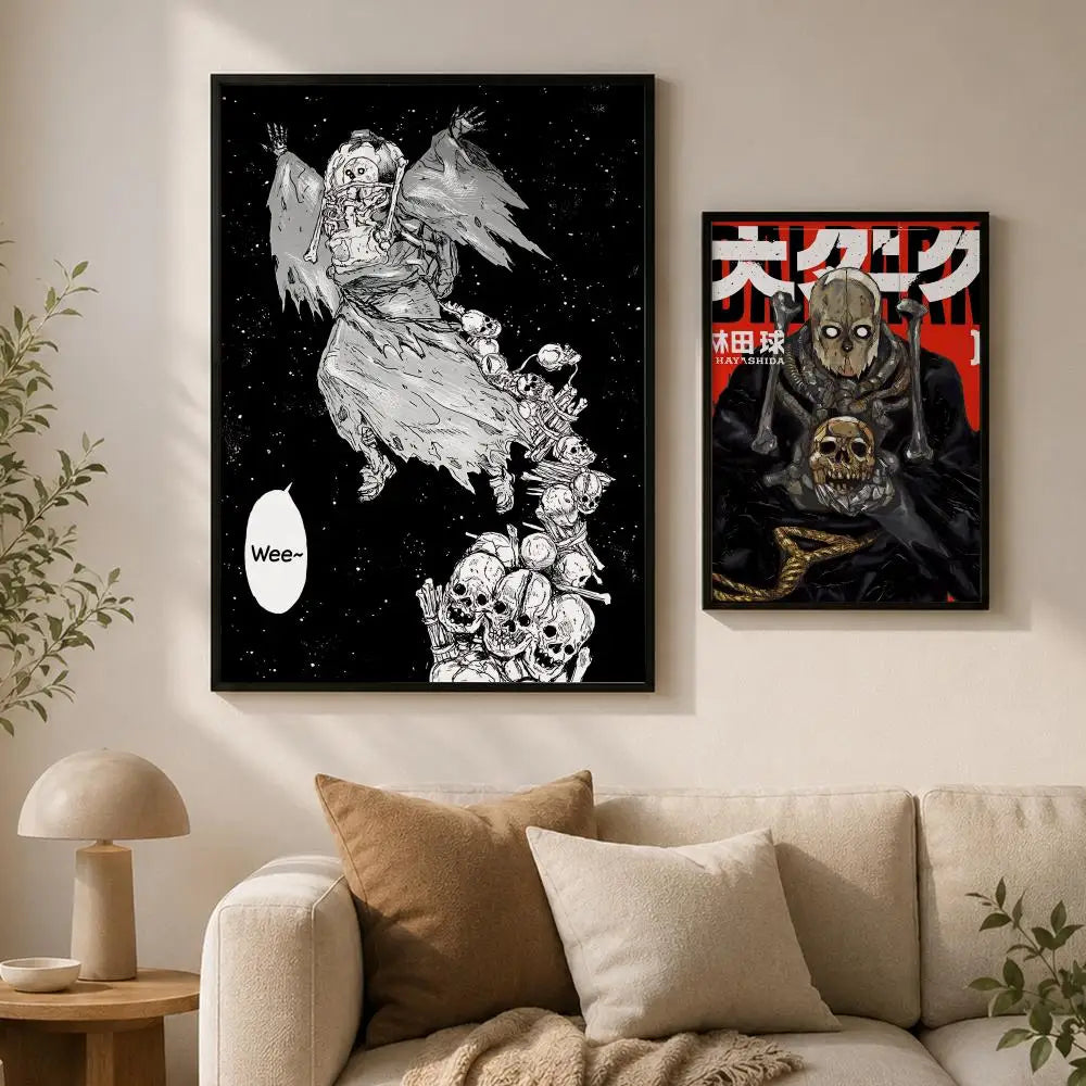 Dai Dark Anime Poster – Self-Adhesive Waterproof Wall Art Anime Wall Poster Axl