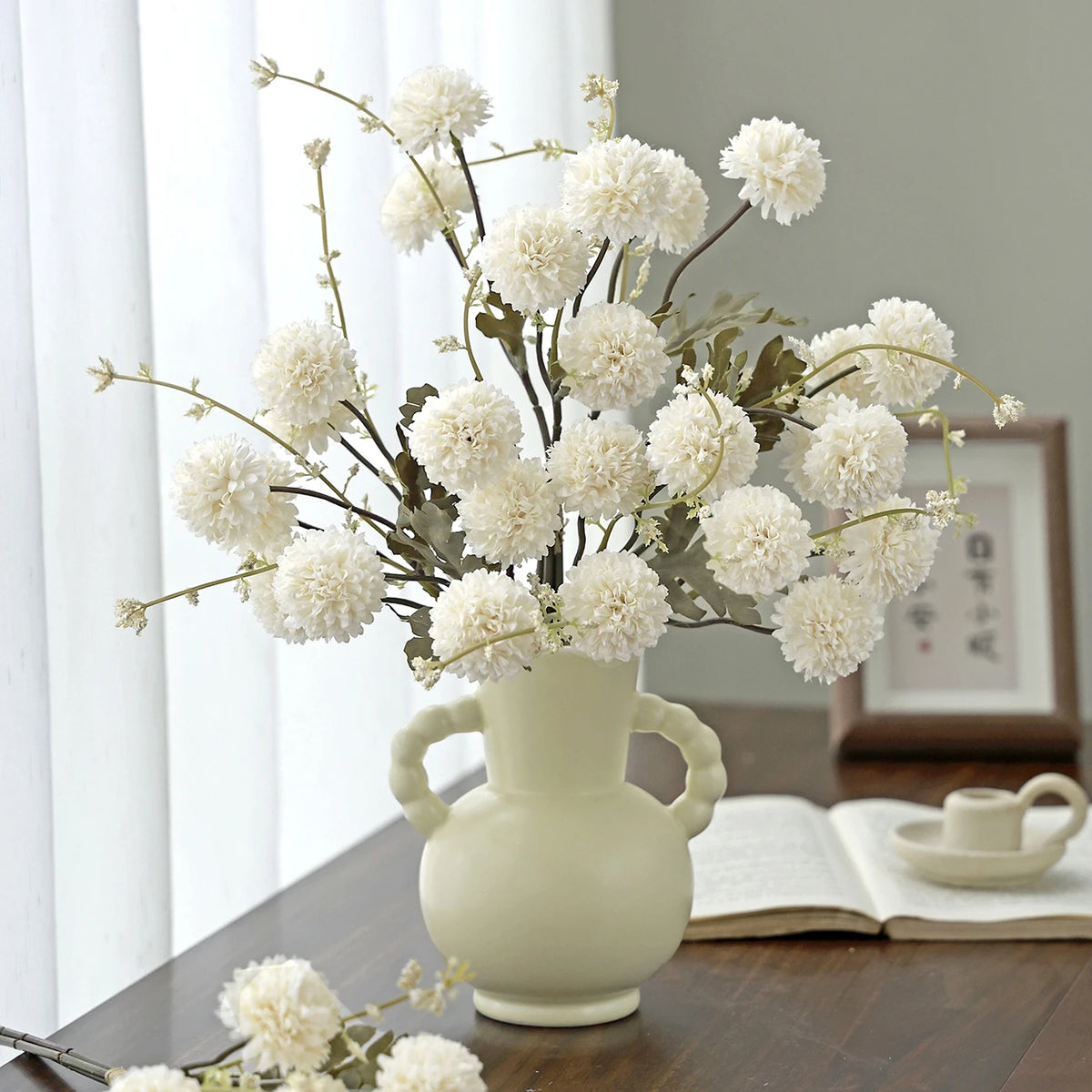 Silk Chrysanthemum Artificial Flowers – Wedding & Home Decor Artificial Silk Flowers Axl