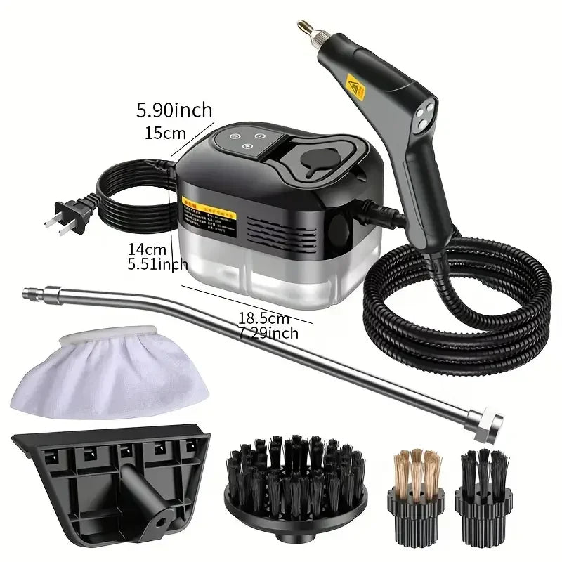 BALASHOV 2500W Handheld Steam Cleaner | Kitchen, Car & Home Handheld Steam Cleaner Axl