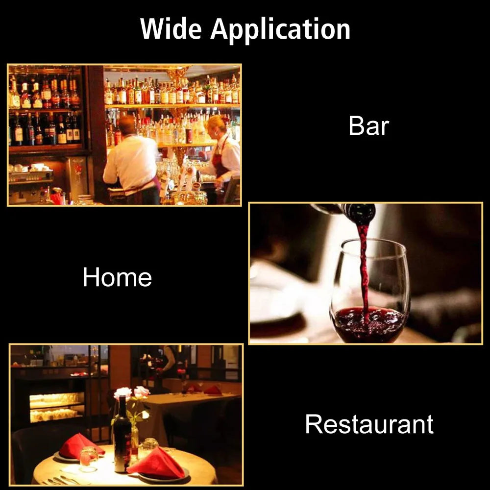 4-in-1 Wine Chiller Stick – Stainless Steel Cooler & Pourer Wine Chiller Stick Axl