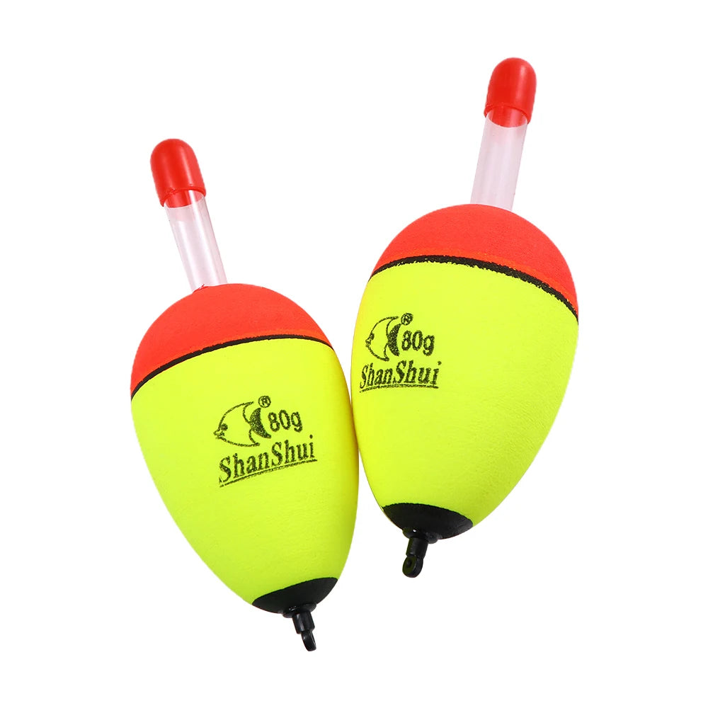 EVA Foam Luminous Fishing Float 2-Pack | Night Fishing Bobber Fishing Float Bobber Axl 80g