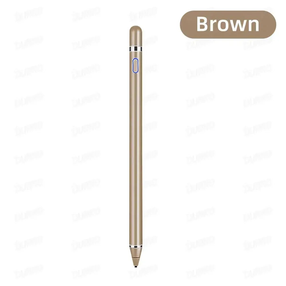 Rechargeable Active Stylus Pen for iPad iPhone & Android Active Stylus Pen Axl Brown