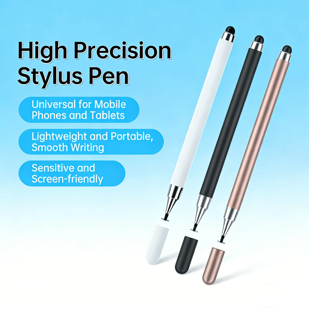 2-in-1 Universal Stylus Pen – iPhone, iPad & Android Touch Screen Stylus Axl