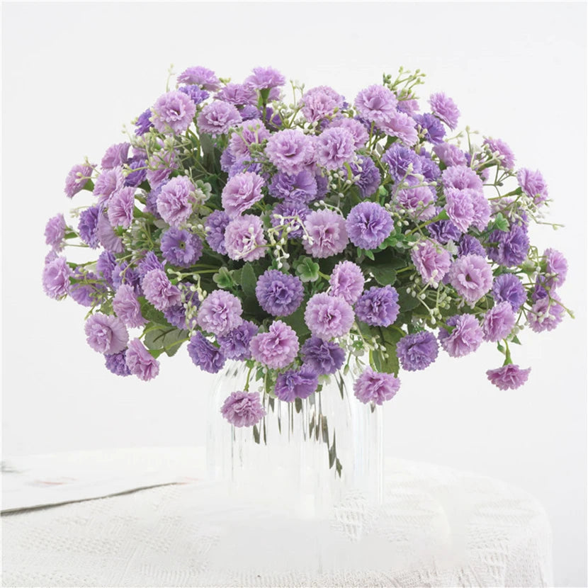 Silk Artificial Hydrangea Flowers – Wedding & Home Décor Artificial Flowers Axl