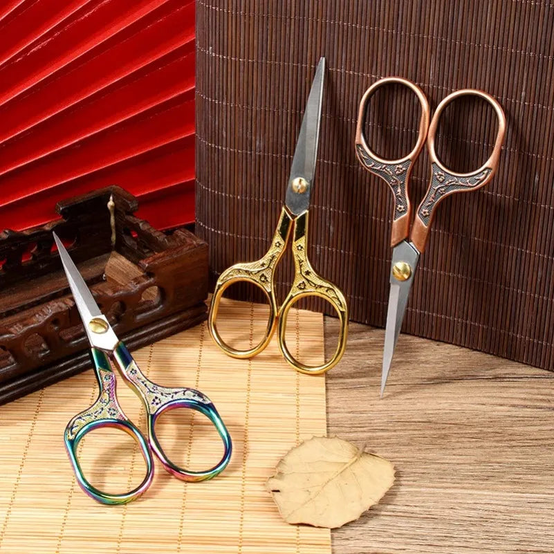 Vintage Stainless Steel Embroidery Scissors – Tailor Sewing Shears Embroidery Scissors Axl