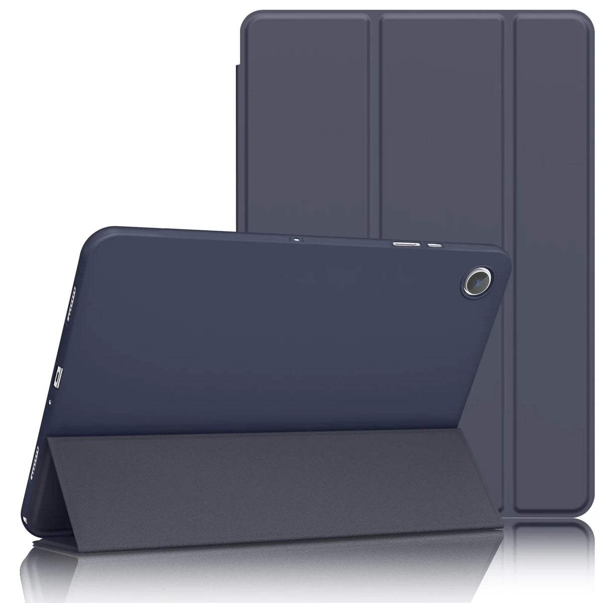 Samsung Galaxy Tab A9 Plus 11" 2023 Case – Tri-Fold Stand Cover Tablet Case Axl Dark Blue Tab A9 plus 11inch