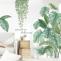 Monstera Leaf Wall Decal – Nordic Tropical Vinyl Sticker Vinyl Wall Decal Axl Default Title