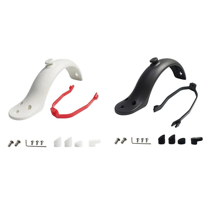 Rear Mudguard Guard Kit with Bracket & Hook – M365 Scooter Scooter Mudguard Kit Axl