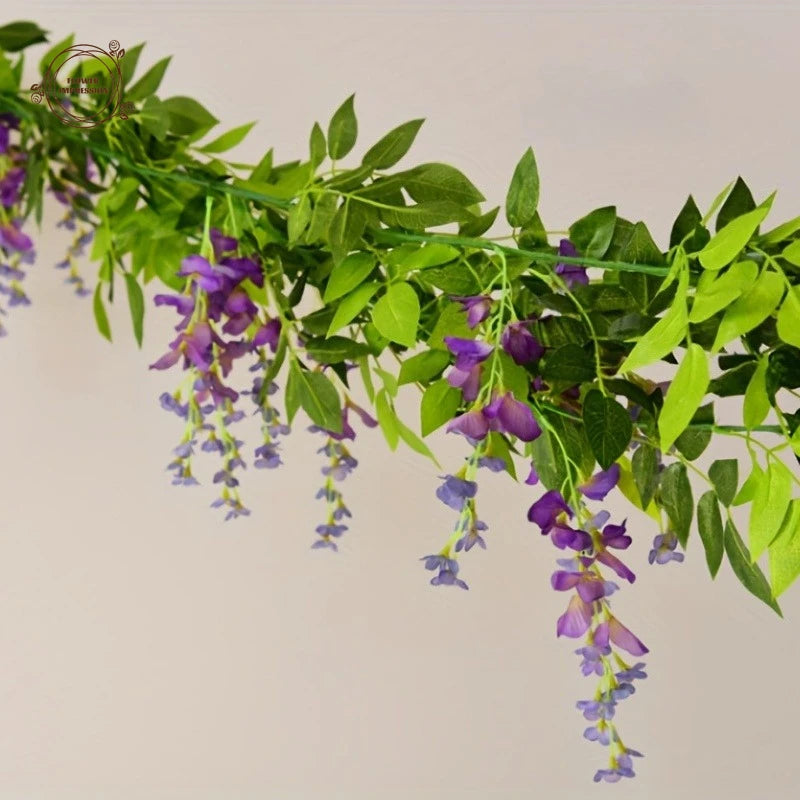 Artificial Wisteria Ivy Vine Garland – Wedding & Home Decor Artificial Vine Garland Axl