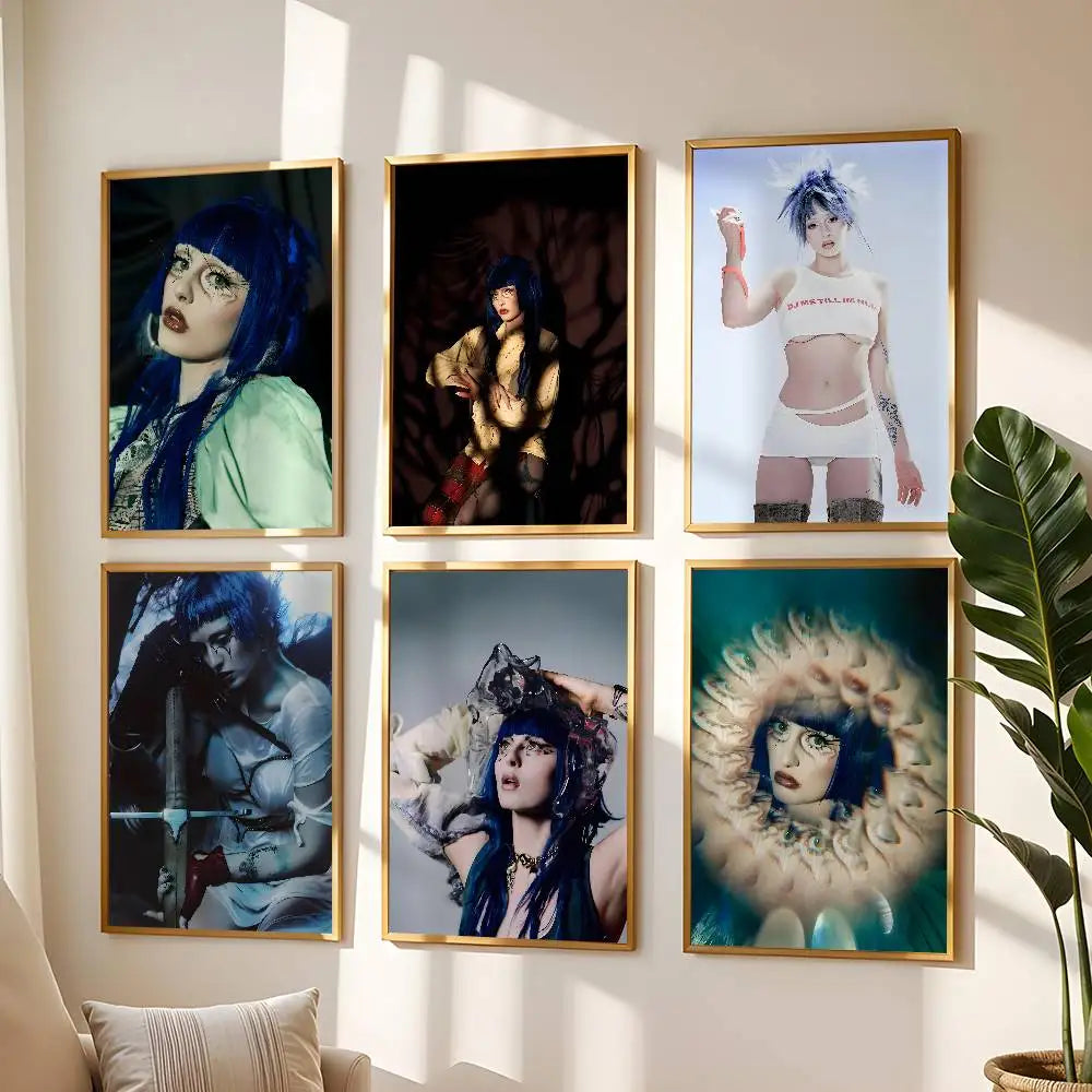 Ashnikko Self-Adhesive Wall Poster – HD Music Room Decor Wall Art Poster Axl