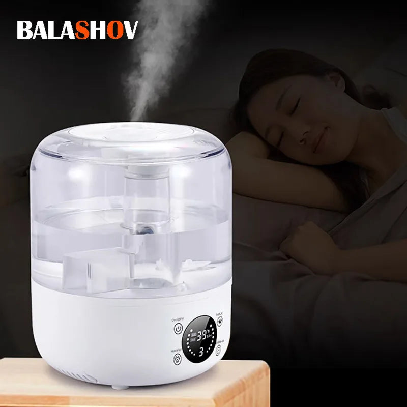 BALASHOV 3L Ultrasonic Humidifier & Aroma Diffuser + Remote Ultrasonic Humidifier Axl