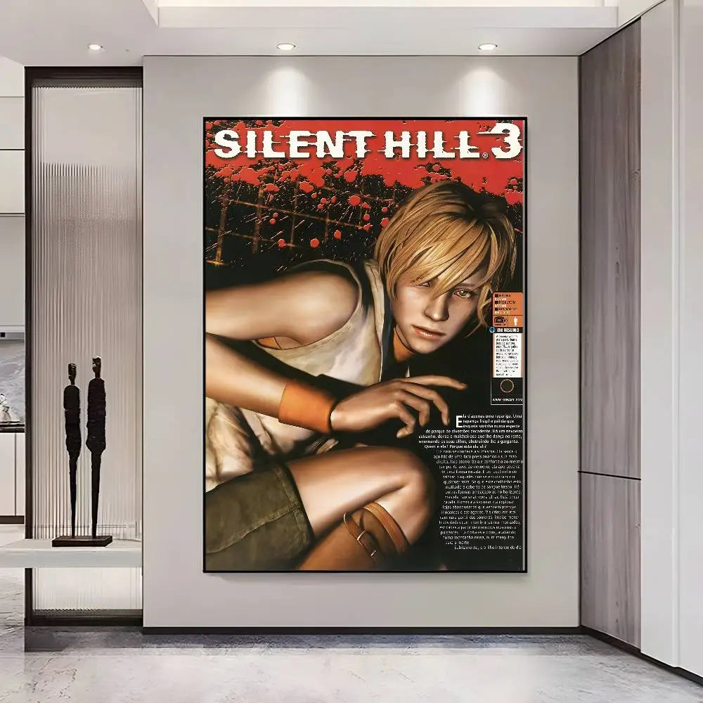Silent Hill 3 Game Poster – HD Self-Adhesive Waterproof Wall Art