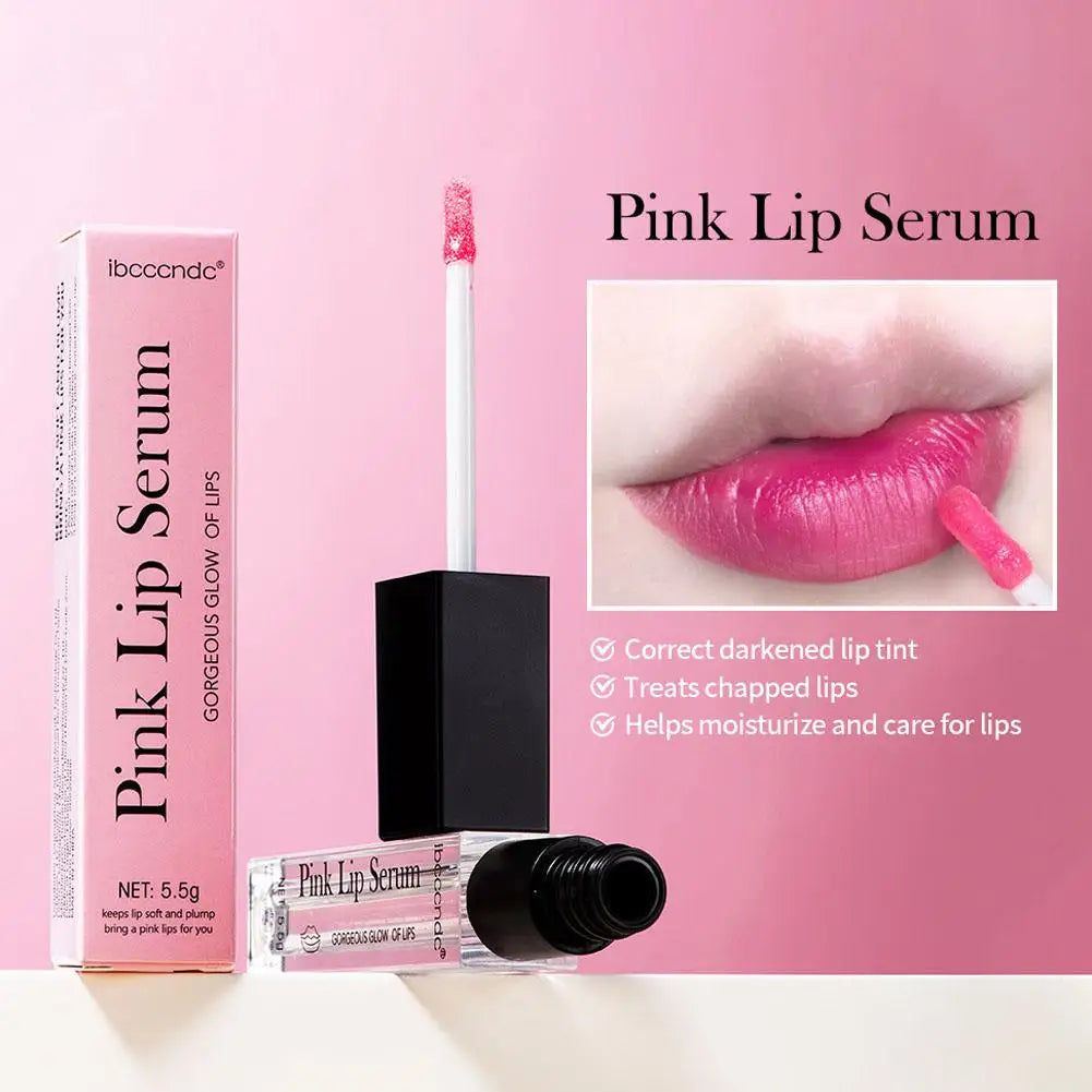 Pink Lip Brightening Serum – Hydrating & Lightening Balm Lip Brightening Serum Axl