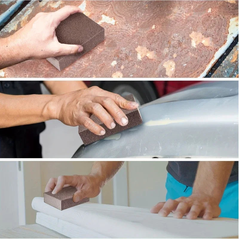 Sand Block Sandpaper Kit – Wood & Drywall Abrasive Sanding Block Abrasive Sanding Block Axl