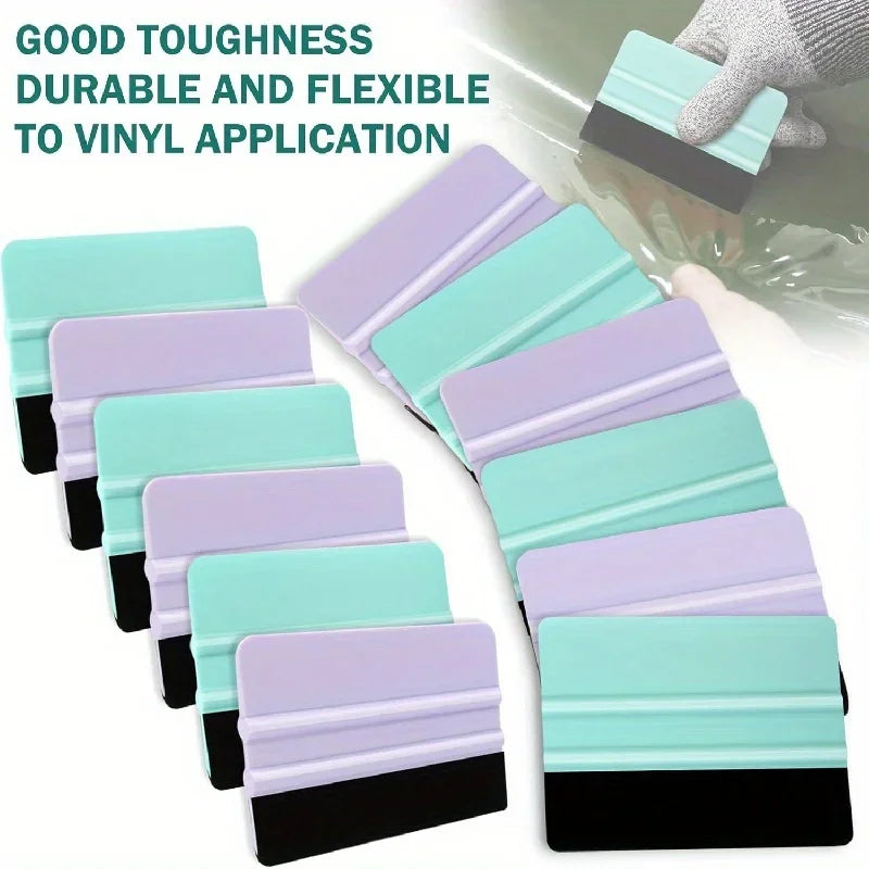 5-Pack Felt Vinyl Squeegees for Crafting & Decal Application Vinyl Crafting Tool Axl