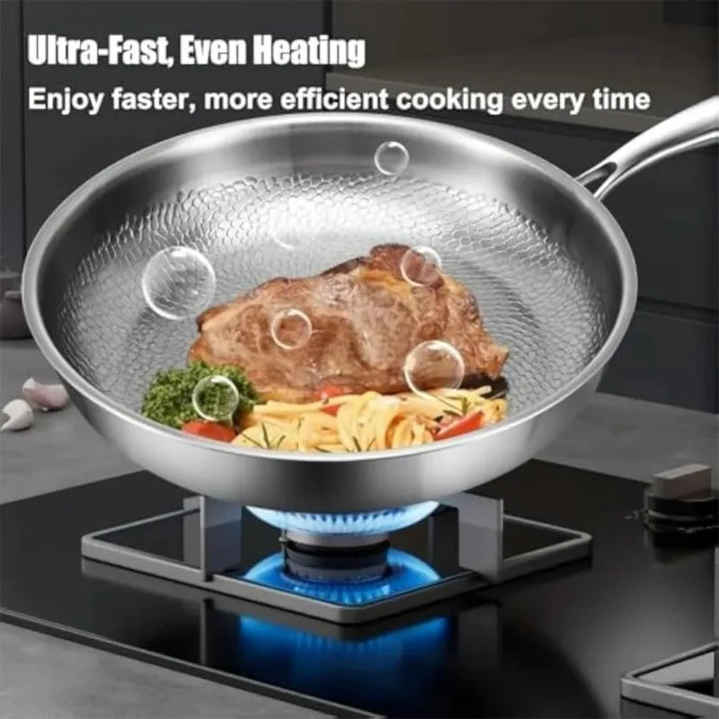 KEMORELA Pure Titanium Non-Stick Omelet Pan | Even Heating Titanium Omelet Pan Axl