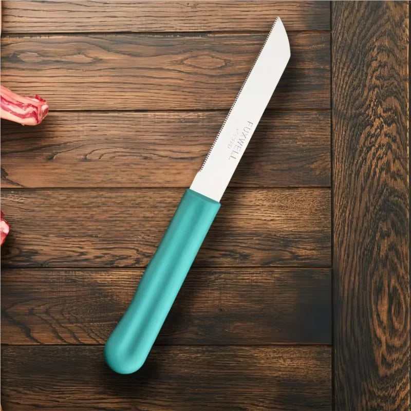 Stainless Steel Serrated Steak & Fruit Knife – Kitchen Knife Kit Steak Knife Kit Axl