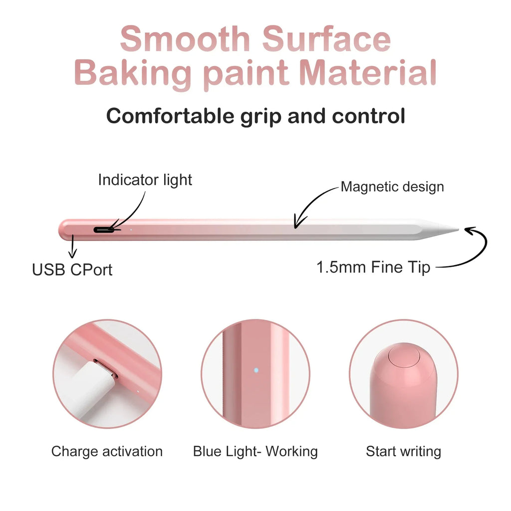Universal Gradient Stylus Pen for iPad, Samsung & Android Tablet Stylus Pen Axl