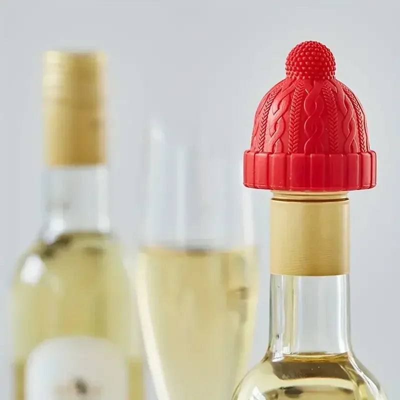Silicone Little Red Riding Hood Wine Bottle Stopper & Cap Wine Bottle Stopper Axl