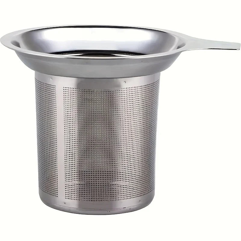 Stainless Steel Tea Filter – Single Mesh Strainer | Precise Brew Tea Strainer Axl