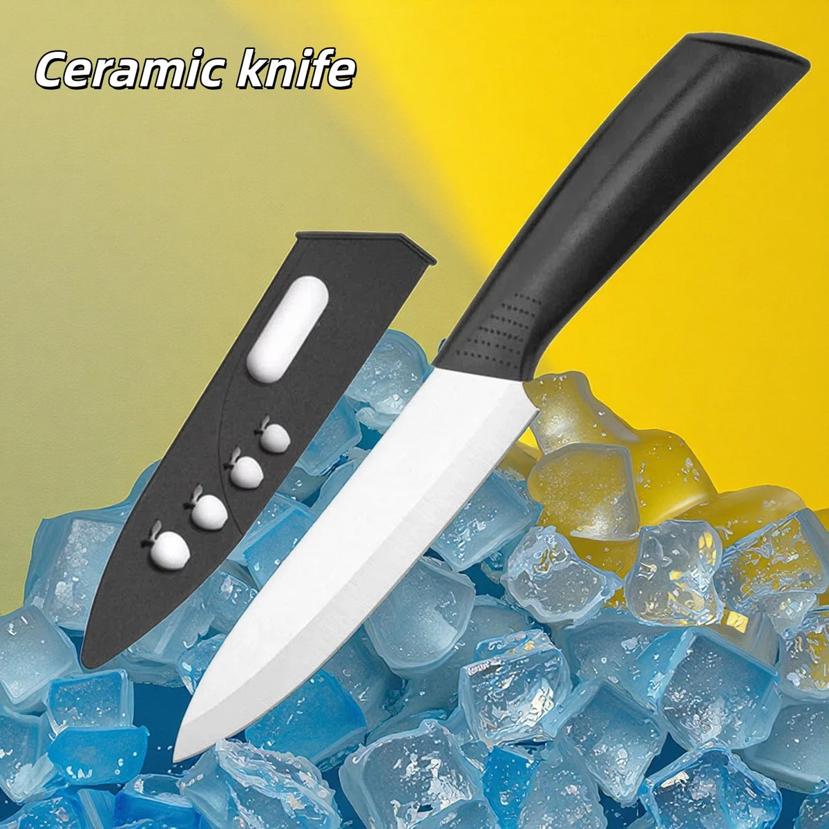 Ceramic Paring Knife 3/4/5 Inch – Rust-Free with Blade Cover Ceramic Paring Knife Axl