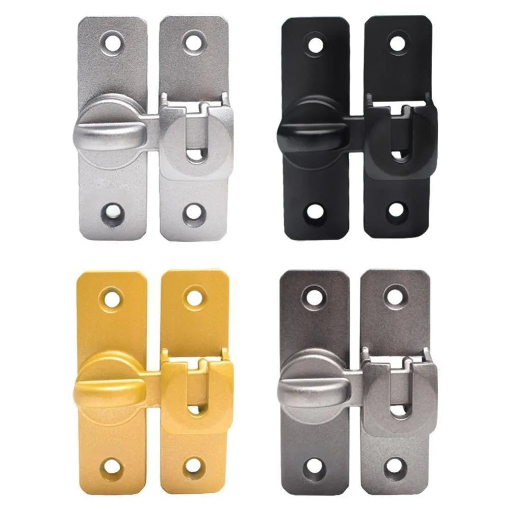 Aluminum Alloy Flip Latch Lock – 90° Sliding Door Security Bolt Door Latch Lock Axl