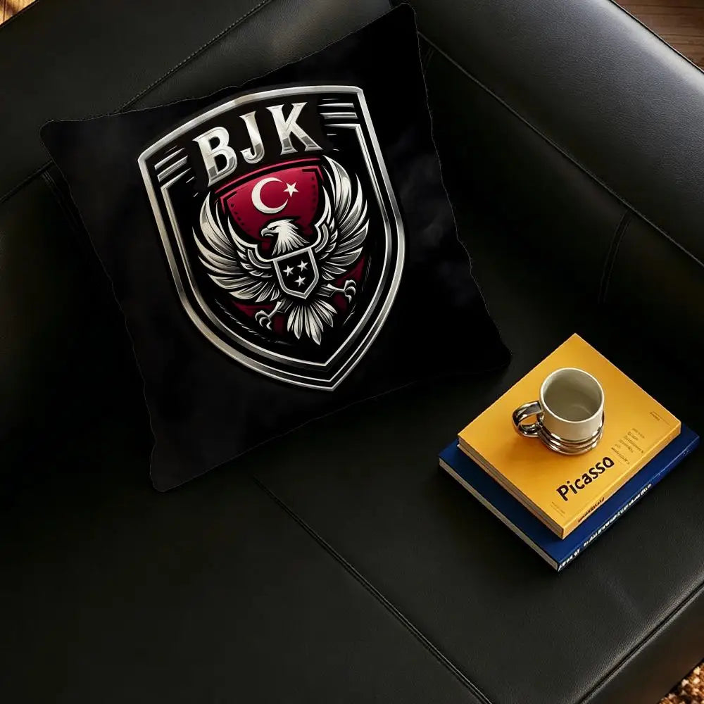 Besiktas JK Linen Cushion Cover – Sofa, Bedroom & Chair Décor Decorative Cushion Cover Axl