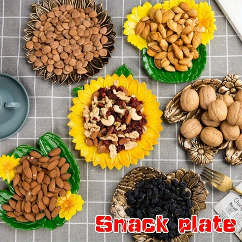 Cactus Resin Storage Dish – Decorative Candy & Snack Plate Decorative Storage Dish Axl