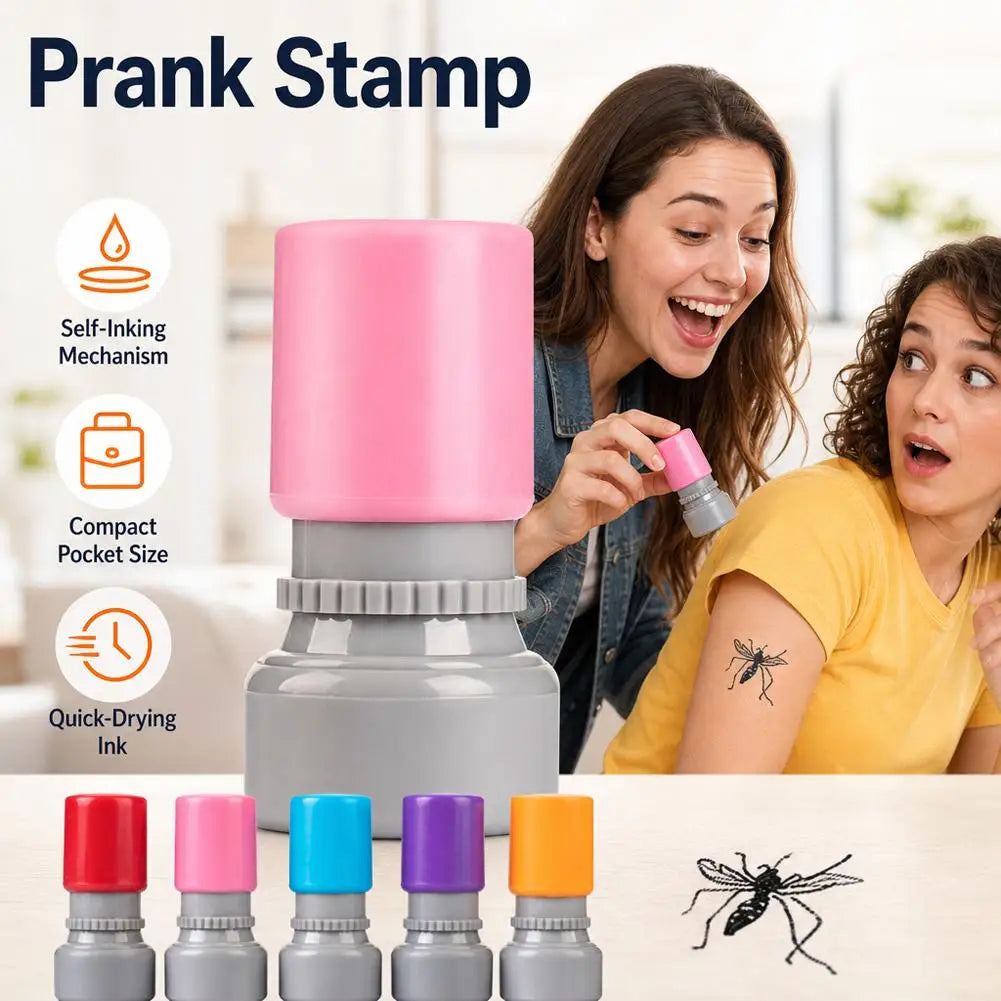 Mosquito Prank Stamp – Funny Novelty Bug Gag Gift Toy Novelty Prank Stamp Axl