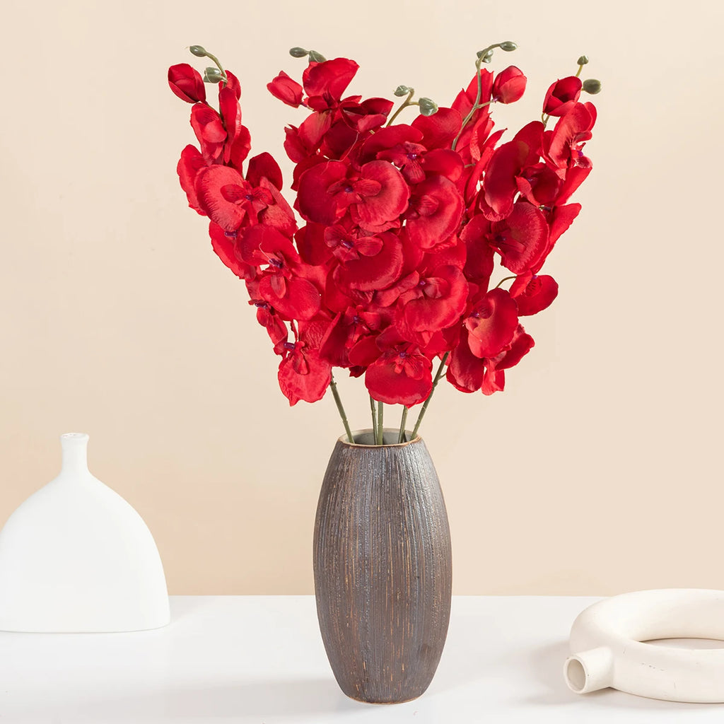 Artificial Silk Butterfly Orchid Branch – Wedding & Home Decor Artificial Flower Branch Axl