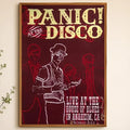 Panic! at the Disco Waterproof PVC Wall Poster – Peel & Stick Wall Poster Axl White03 40X50cmNoframe