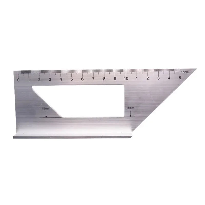 45/90° Aluminum Angle Ruler – Woodworking Measuring Tool Woodworking Angle Ruler Axl