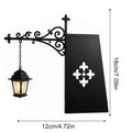 LED Vintage Lantern Bookshelf Lamp | Warm Glow Bookend Light Decorative Bookshelf Lamp Axl Black