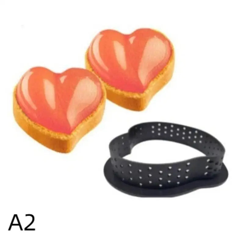 Perforated Tart Ring Mold | Non-Stick PP Baking Mold Tart Ring Mold Axl A2