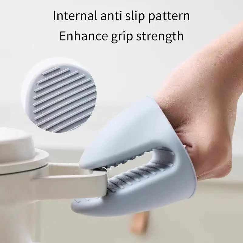 2-Pack Silicone Oven Mitts – Heat Resistant Non-Slip Kitchen Gloves Silicone Oven Mitts Axl