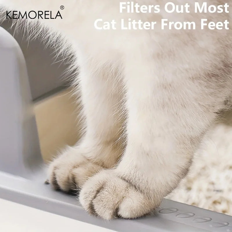 Extra Large Stainless Steel Cat Litter Box – High Wall & Lid Cat Litter Box Axl