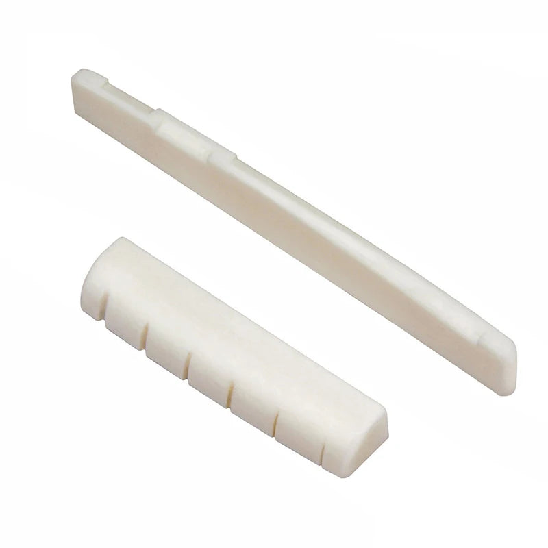 Acoustic Guitar Bridge Pins & Nut Set – ABS Ivory Replacement Guitar Bridge Pin Set Axl