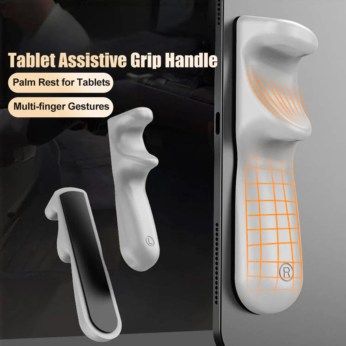 Silicone Gaming Grip Handle for iPad, iPhone & Android Gaming Controller Grip Axl