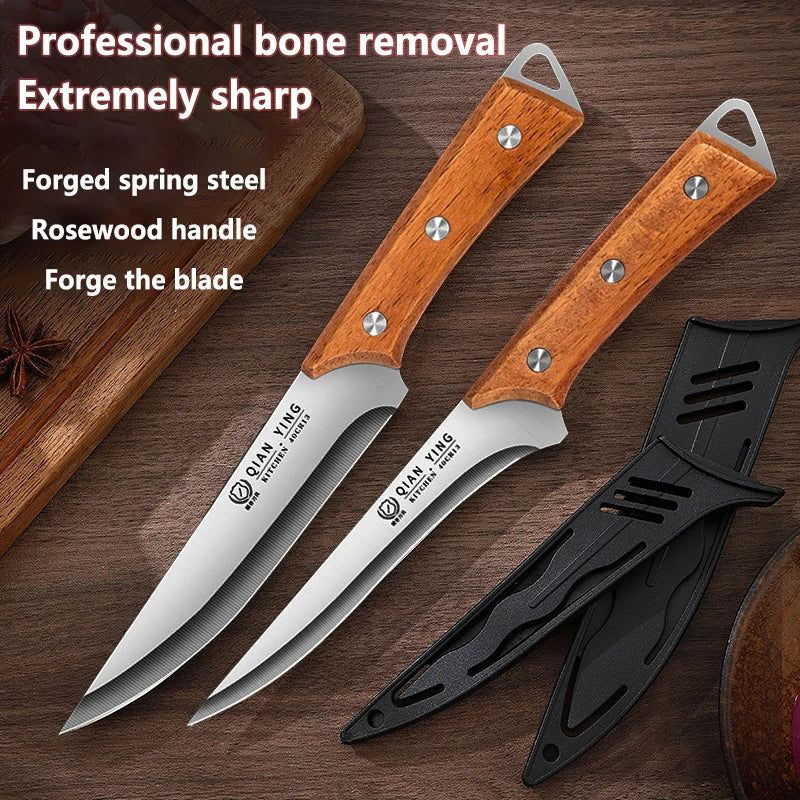 Professional Chef Knife – Stainless Steel Meat Slicer & Fruit Knife Chef's Kitchen Knife Axl