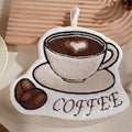 Coffee Print Hand Towel – Soft Absorbent Terry Cloth Kitchen Towel Kitchen Hand Towel Axl 2