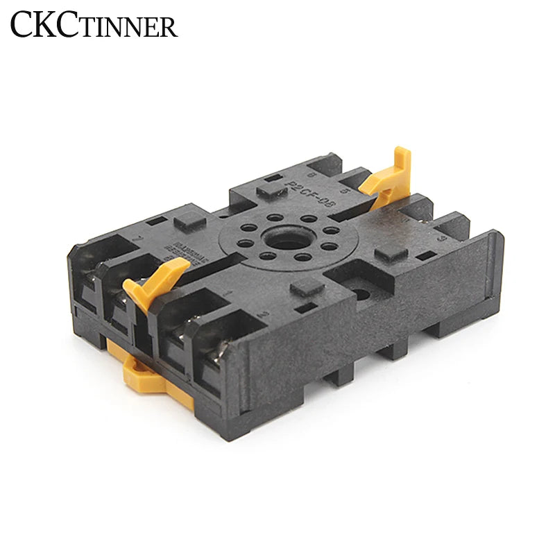P2CF-08 8-Pin Relay Socket Base | DIN Rail Mount Relay Socket Base Axl Default Title