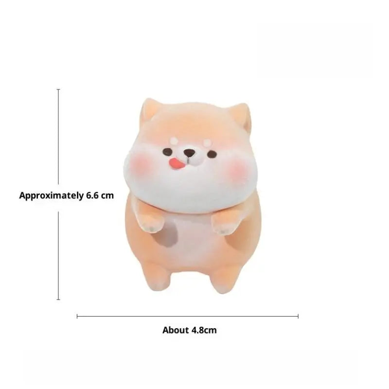 Cute Flocking Animal Desk Ornament – Monitor & Console Decor Desk Ornament Axl