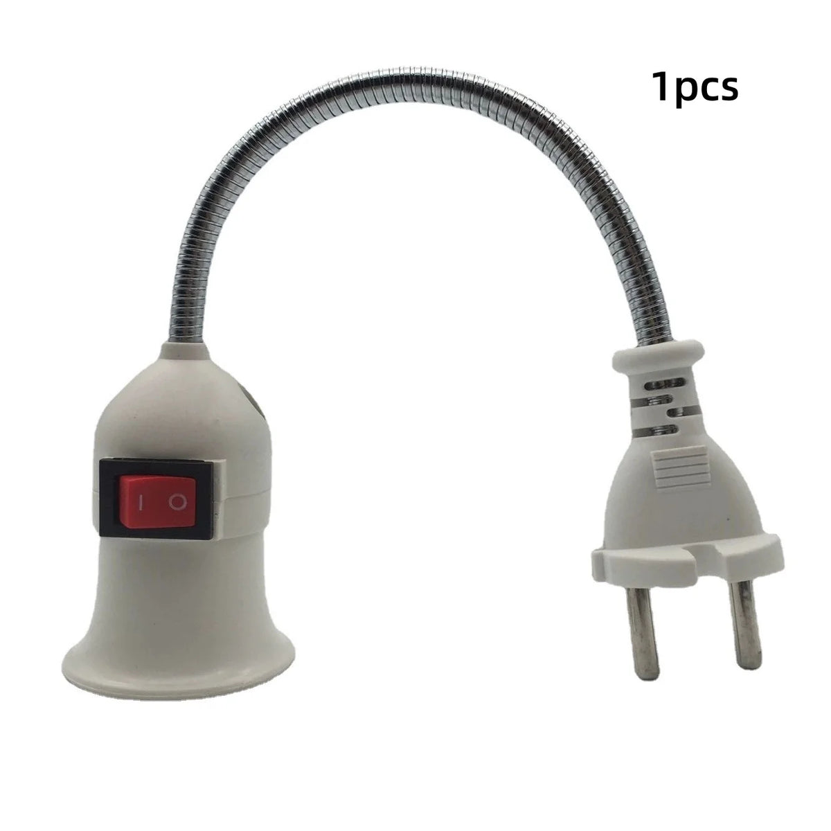 E27 Swivel Gooseneck Lamp Holder – Flexible 360° Bulb Socket Lamp Holder Socket Axl EU27