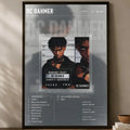 D-DC THE DON Rapper Poster – Self-Stick HD Waterproof Wall Art Wall Art Poster Axl White05 30X40cmNoframe